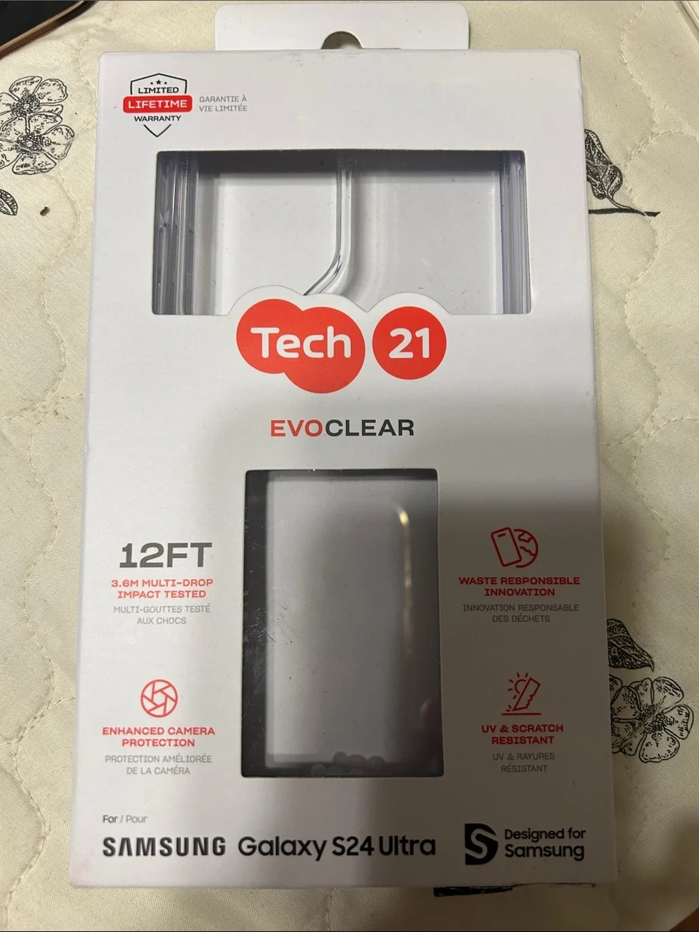 tech21 slim transparent